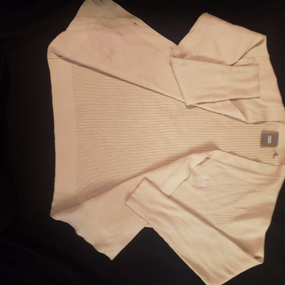 Kith White Ribbed Cardigan - Picture 2 of 3